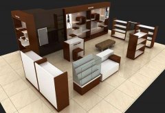 服裝展柜定制，男裝展柜